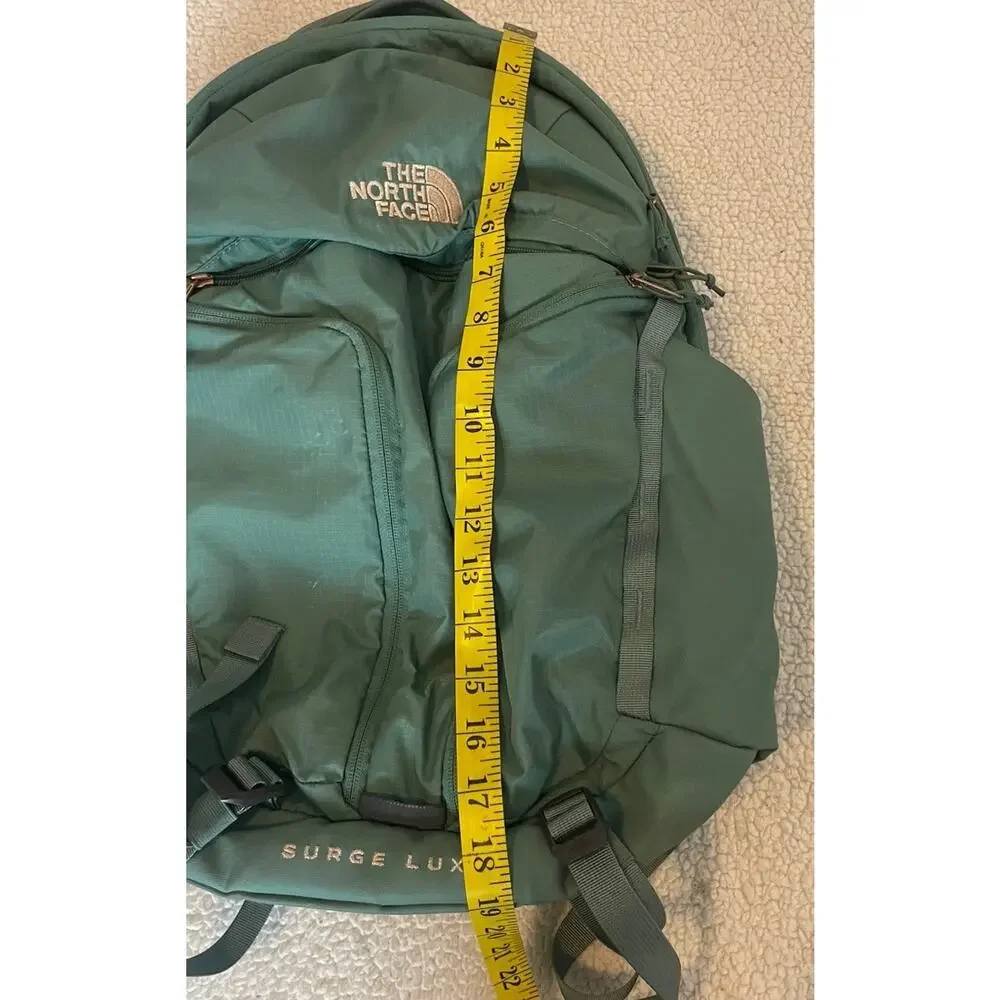 The North Face Women's Surge Luxe Backpack - Dark Sage - Excellent Condition